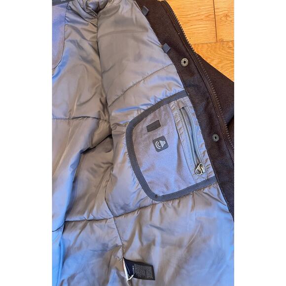 The North Face Primaloft Insulated women's Brown Hooded Jacket SIZE Small - Picture 7 of 9